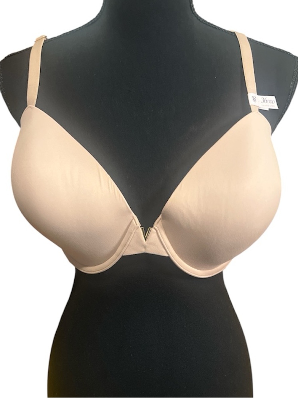NWT Victoria's Secret Lined Demi Nude Bra 36DDD